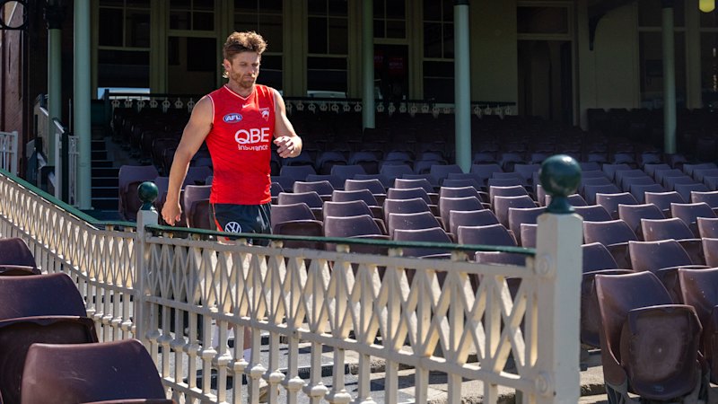 ‘I just want to let the boys cook': Dane Rampe to lead Swans through AFL finals