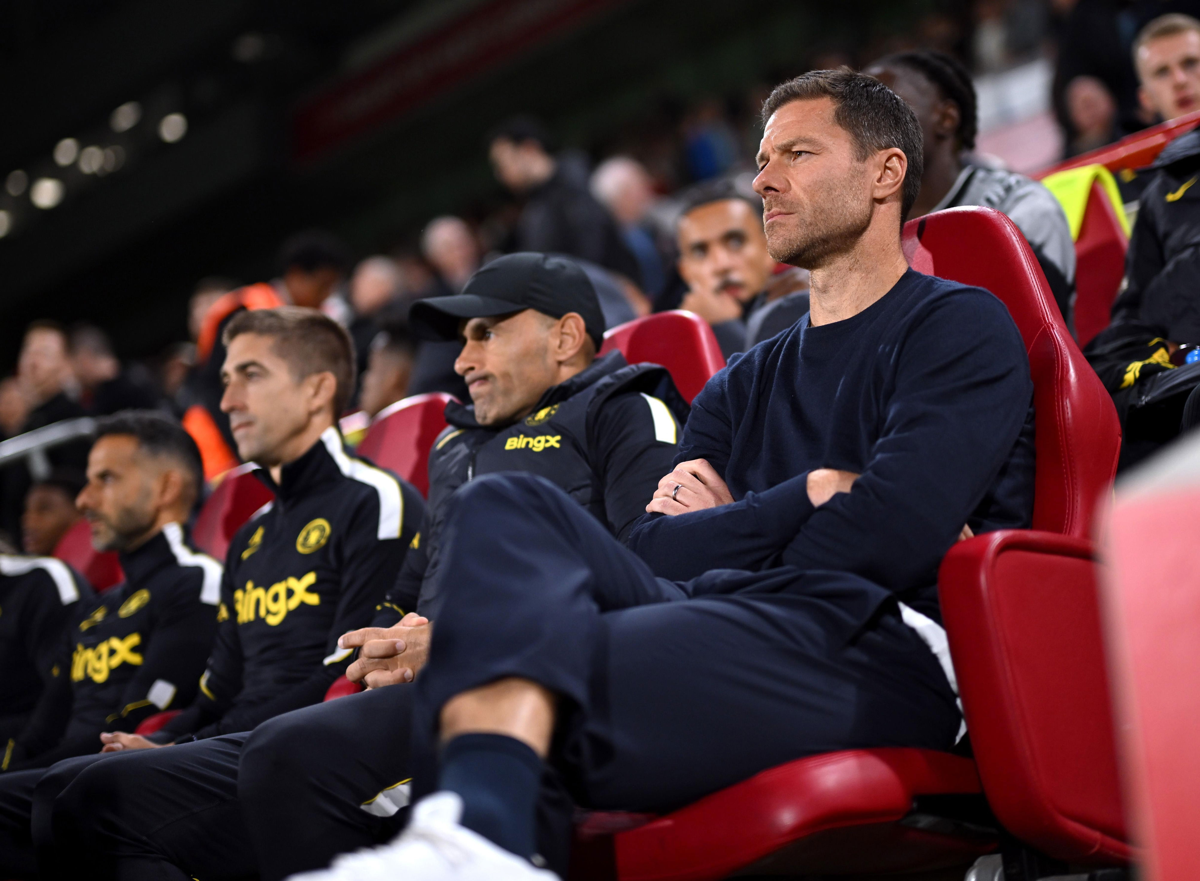 Xabi Alonso se mostró decepcionado con la mentalidad competitiva del Chelsea en la derrota ante el Brentford.
