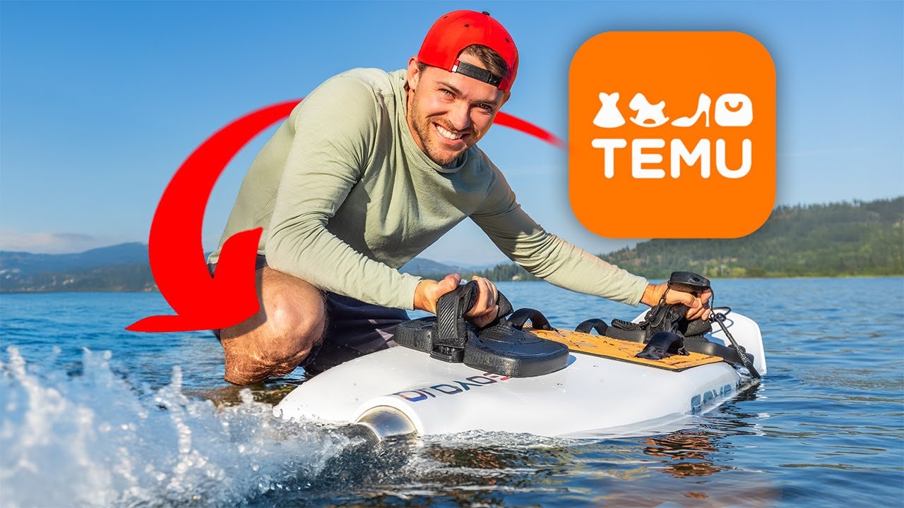 I bought the cheapest jet powered surf board!