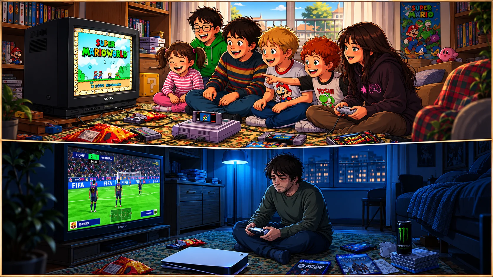 3 diferenças entre jogadores das antigas e os gamers da nova era