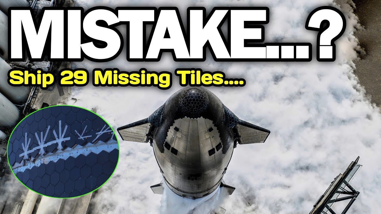 Flight 4's missing heat-shield tiles and Starliner's first crew launch