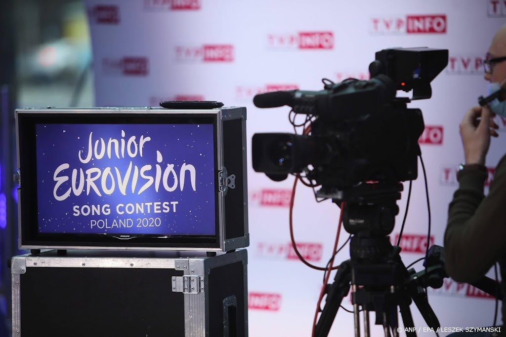 Maria 'superblij' met winst op Junior Songfestival