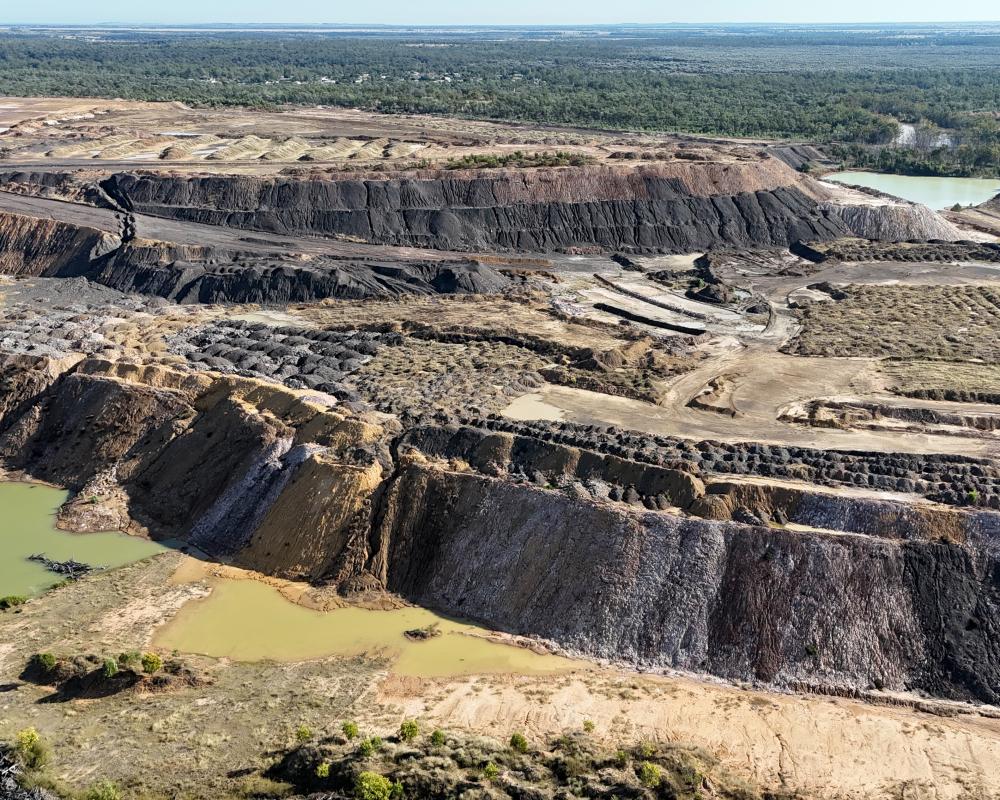 A coalmine on Trish's Queensland farm has been abandoned. Will anyone clean it up?