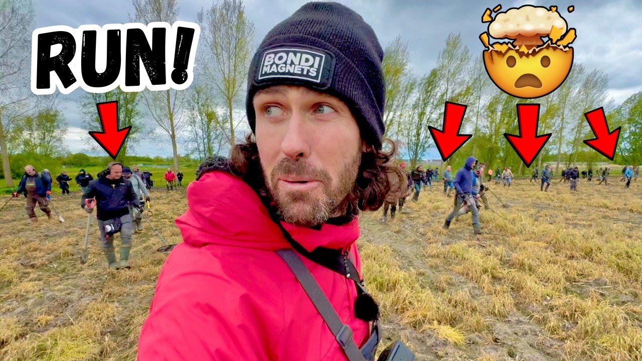 Huge treasure hunt in the Netherlands