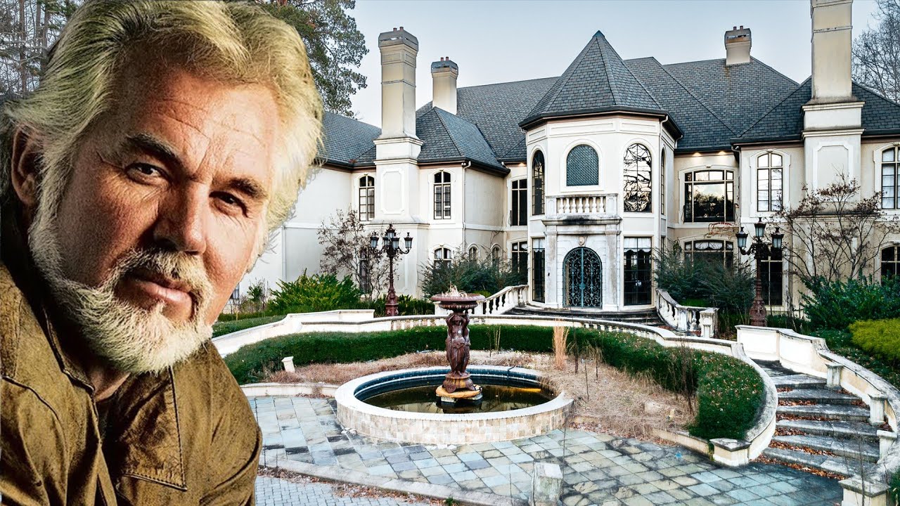 Kenny Rogers abandoned $15,000,000 mega mansion with power still on ...