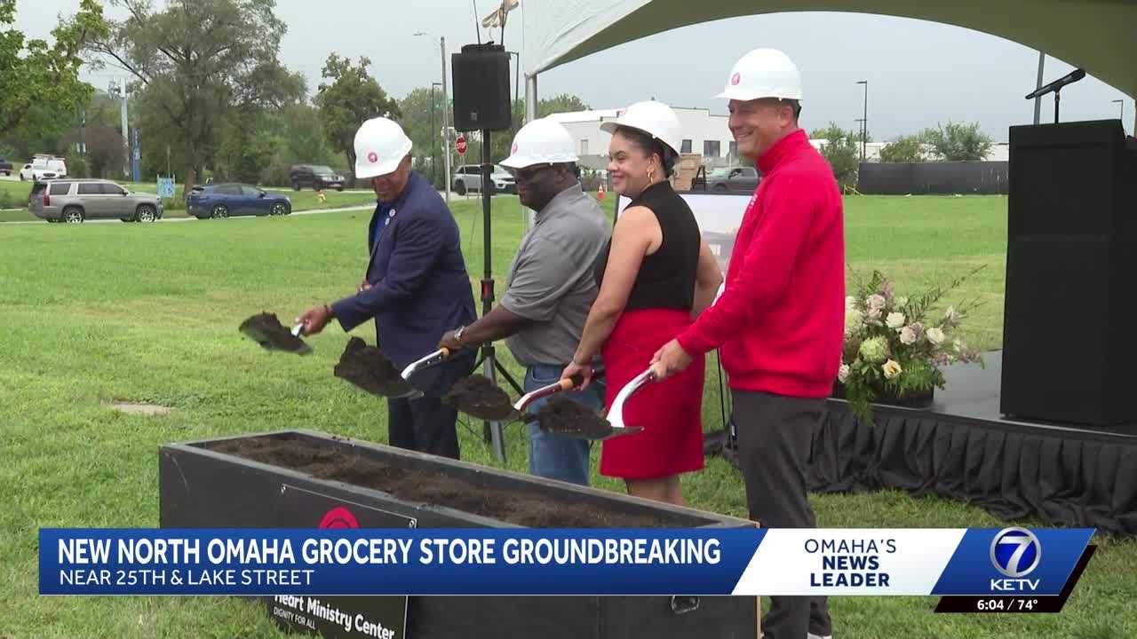 City officials break ground on new north Omaha grocery store