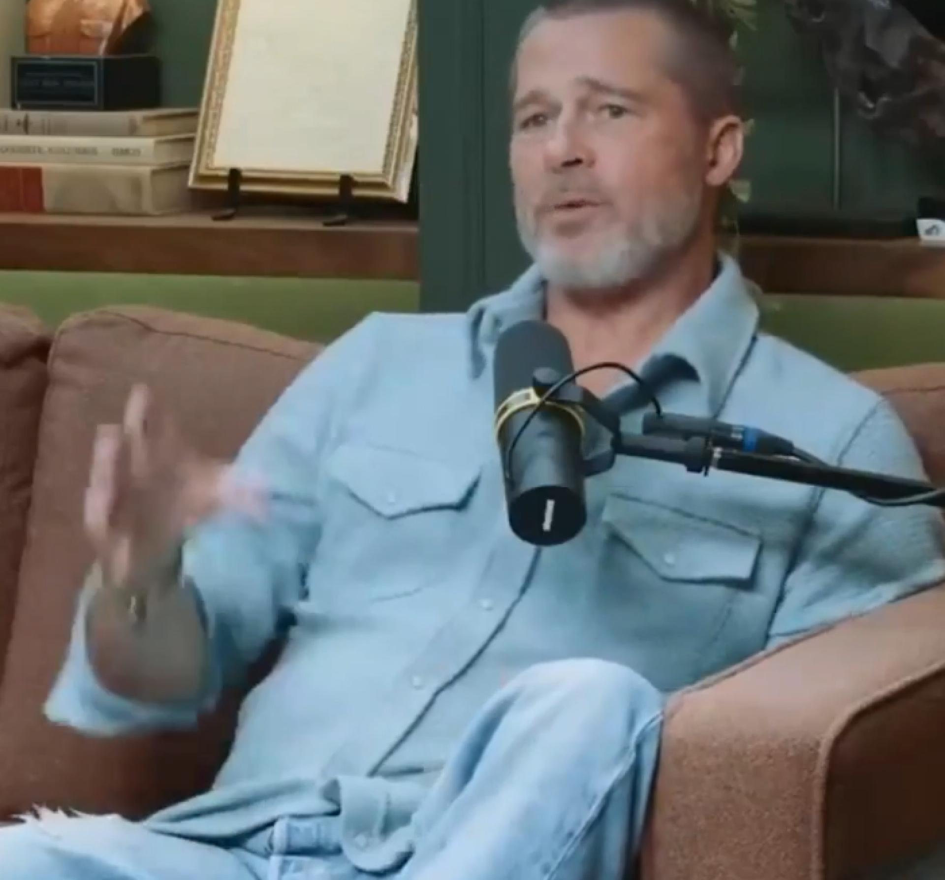 Brad Pitt returns to one of his biggest movie hits after 13 years