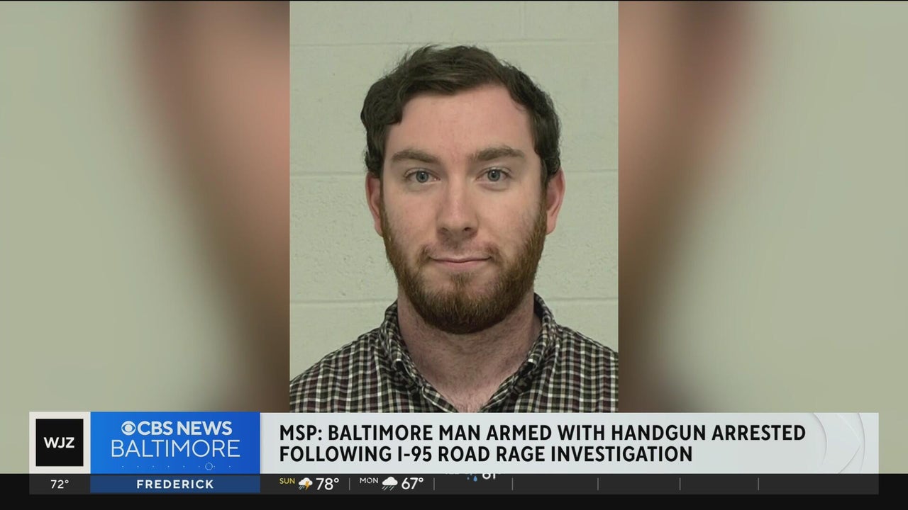 Baltimore man charged after brandishing gun in I-95 road rage incident
