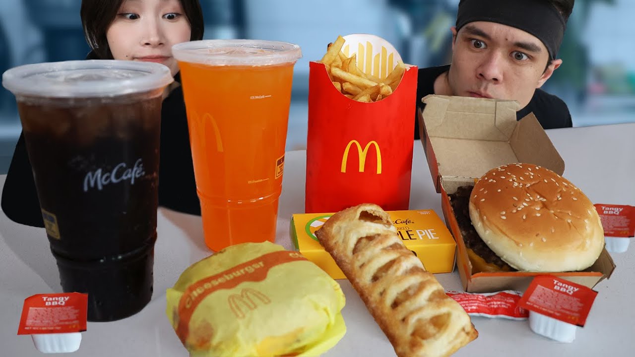 I tried McDonald's largest meal combo! 🍔