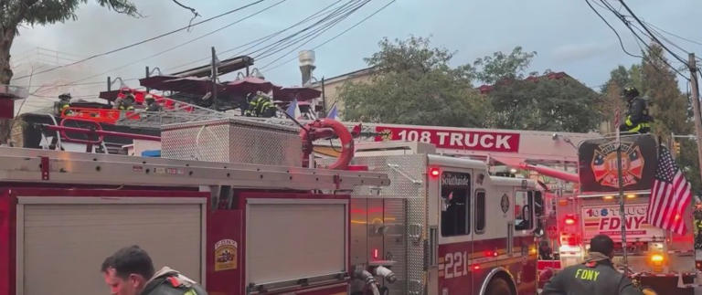 Firefighter injured while battling fire that destroyed beloved Brooklyn ...