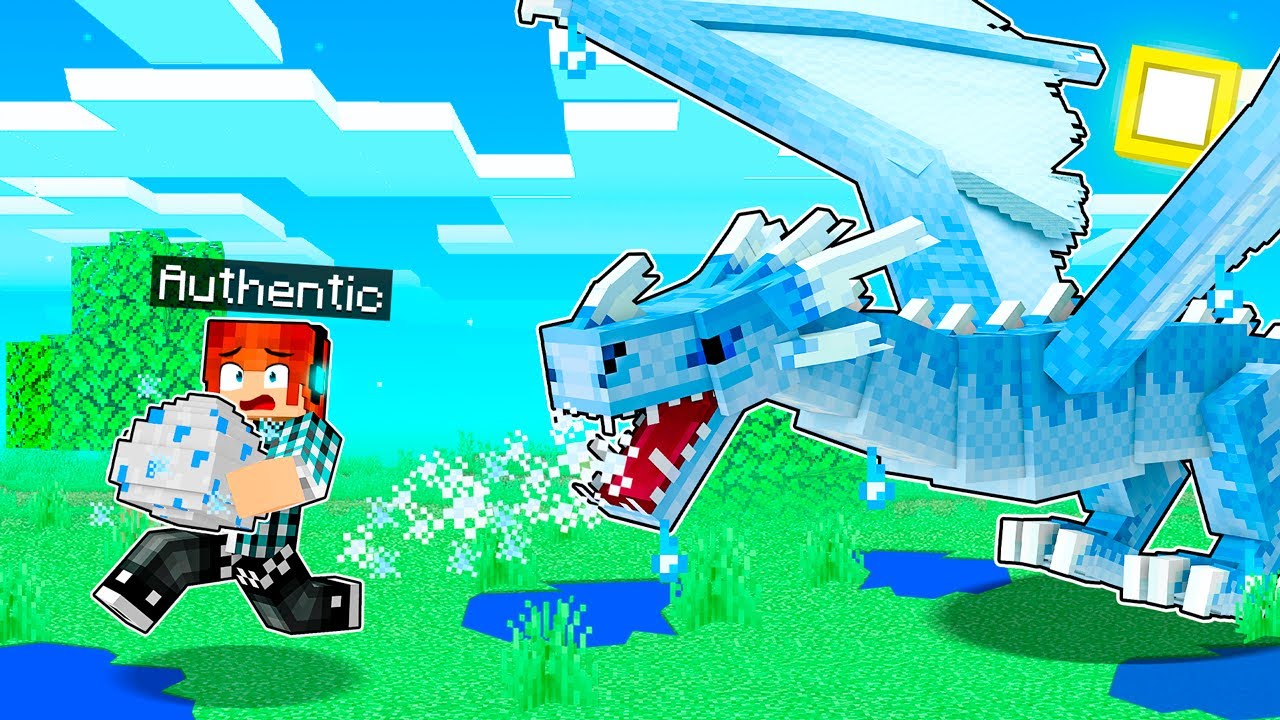 Encontramos um dragão das neves! - Minecraft dragões #7
