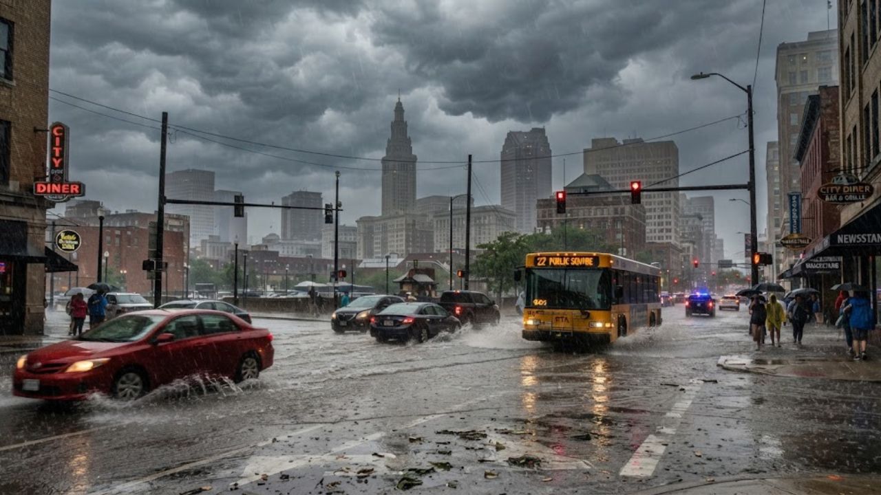 Midwest and Northeast face flood risk from heavy rain