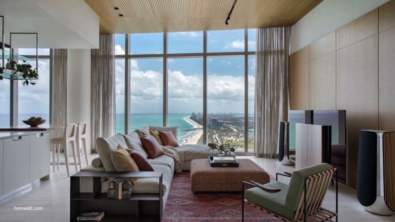 This 48th-floor penthouse doesn’t feel like Miami at all