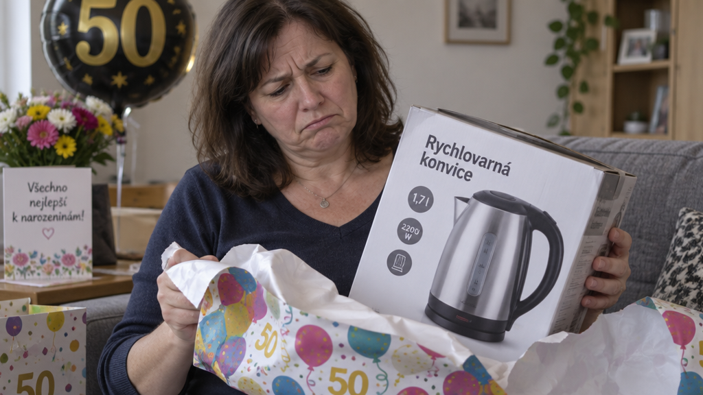 Markéta (50): K padesátinám jsem od manžela dostala konvici a krém ...