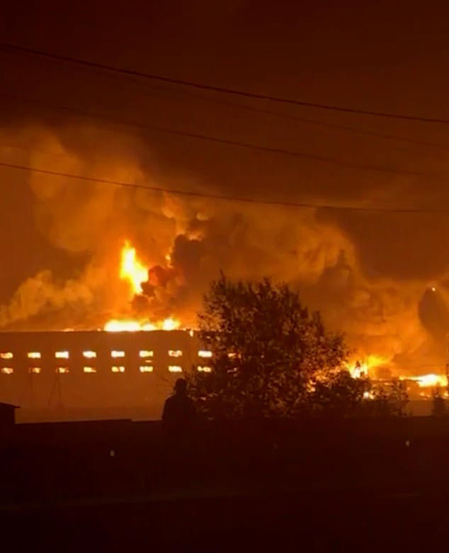 Moscow burns as Ukraine strikes Russian capital's biggest oil refinery ...