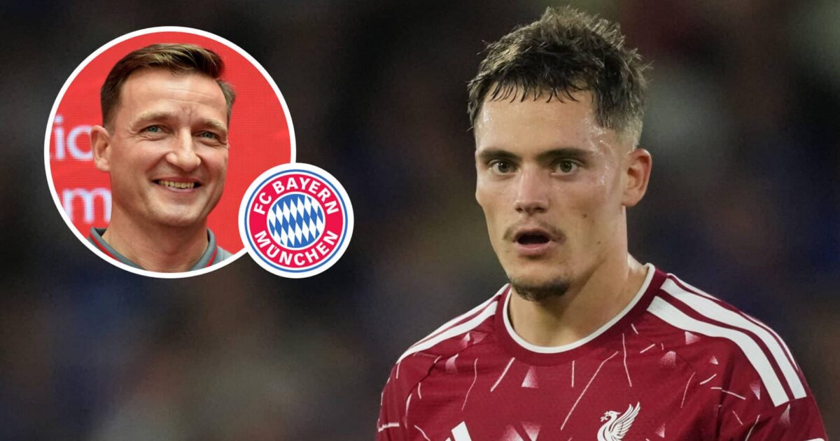 Vladimir Smicer le comenta a Andoni Iraola si el Liverpool debería vender a Florian Wirtz al Bayern de Múnich.