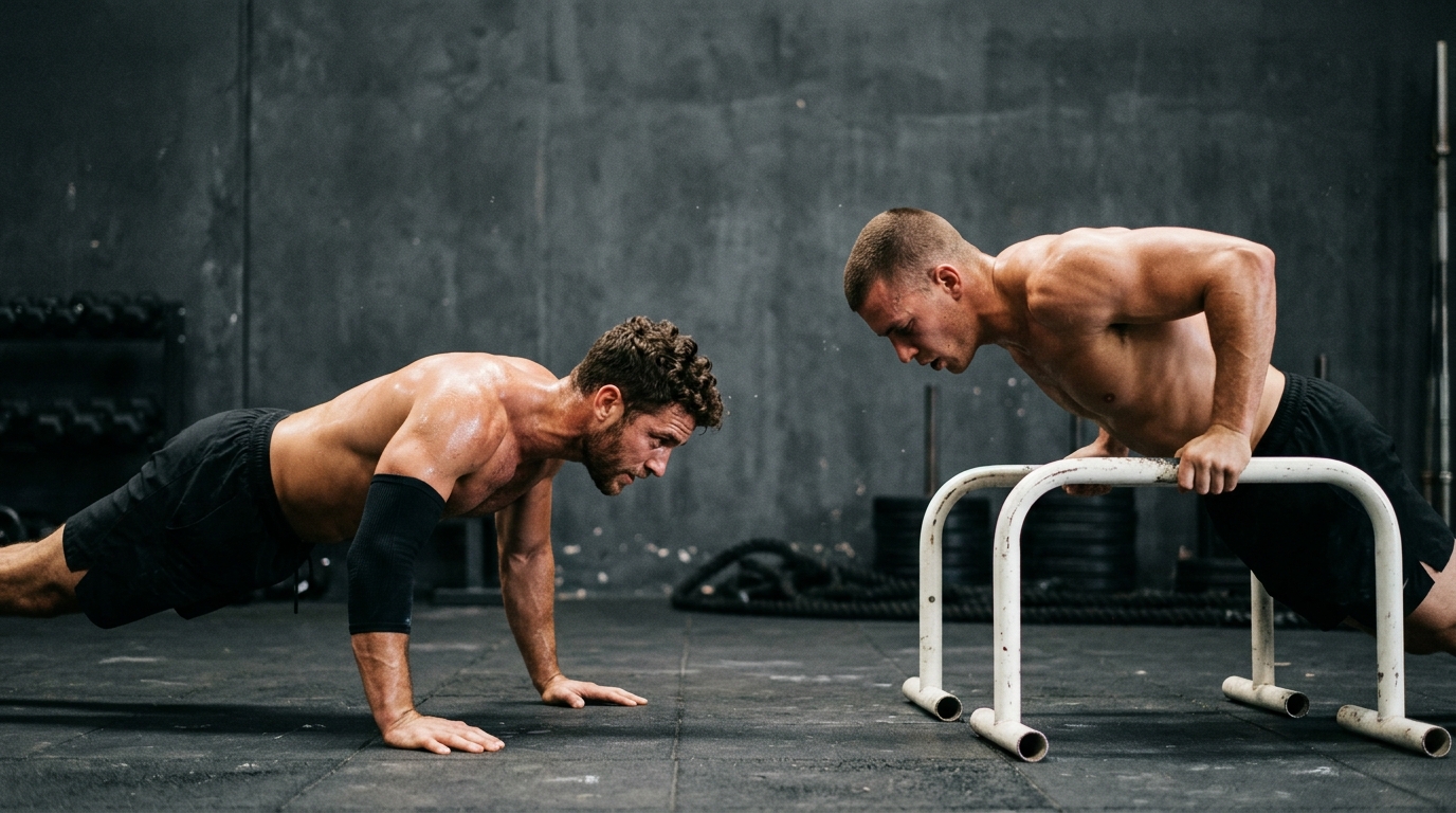 Push-ups vs dips