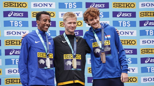 World Road Running Championships: Agnes Ngetich wins half marathon in ...