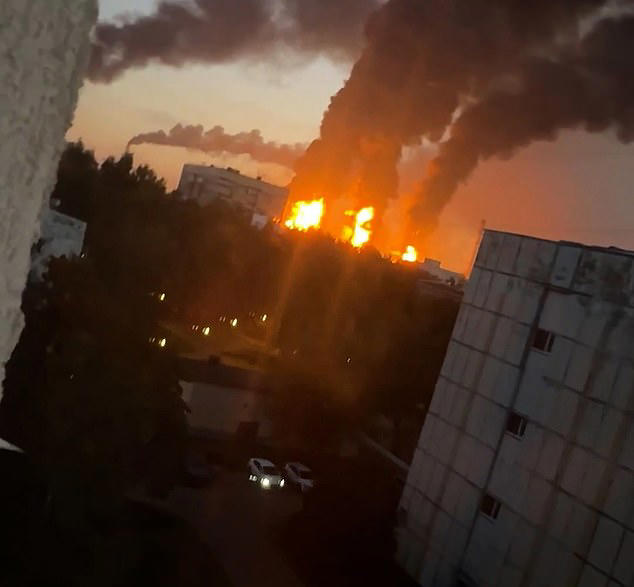 Moscow burns as Ukraine strikes Russian capital's biggest oil refinery ...