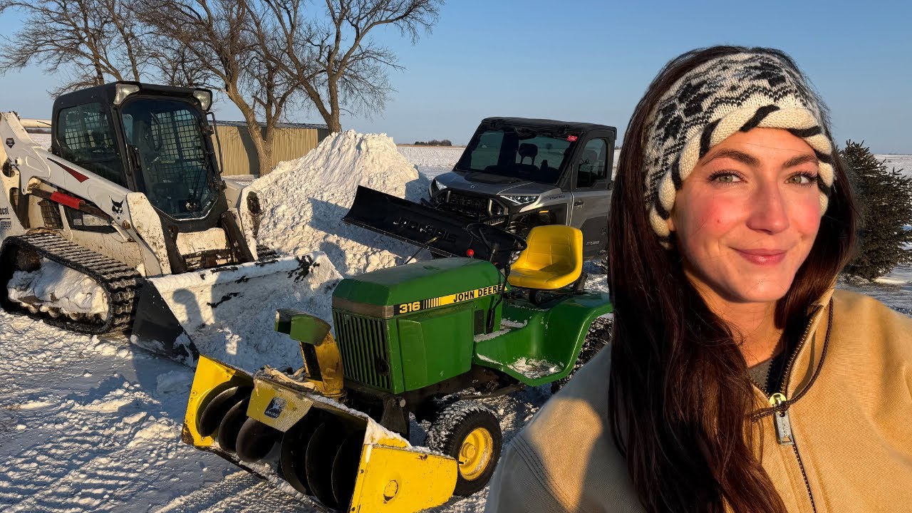 Perfect farm outfits and a first winter project