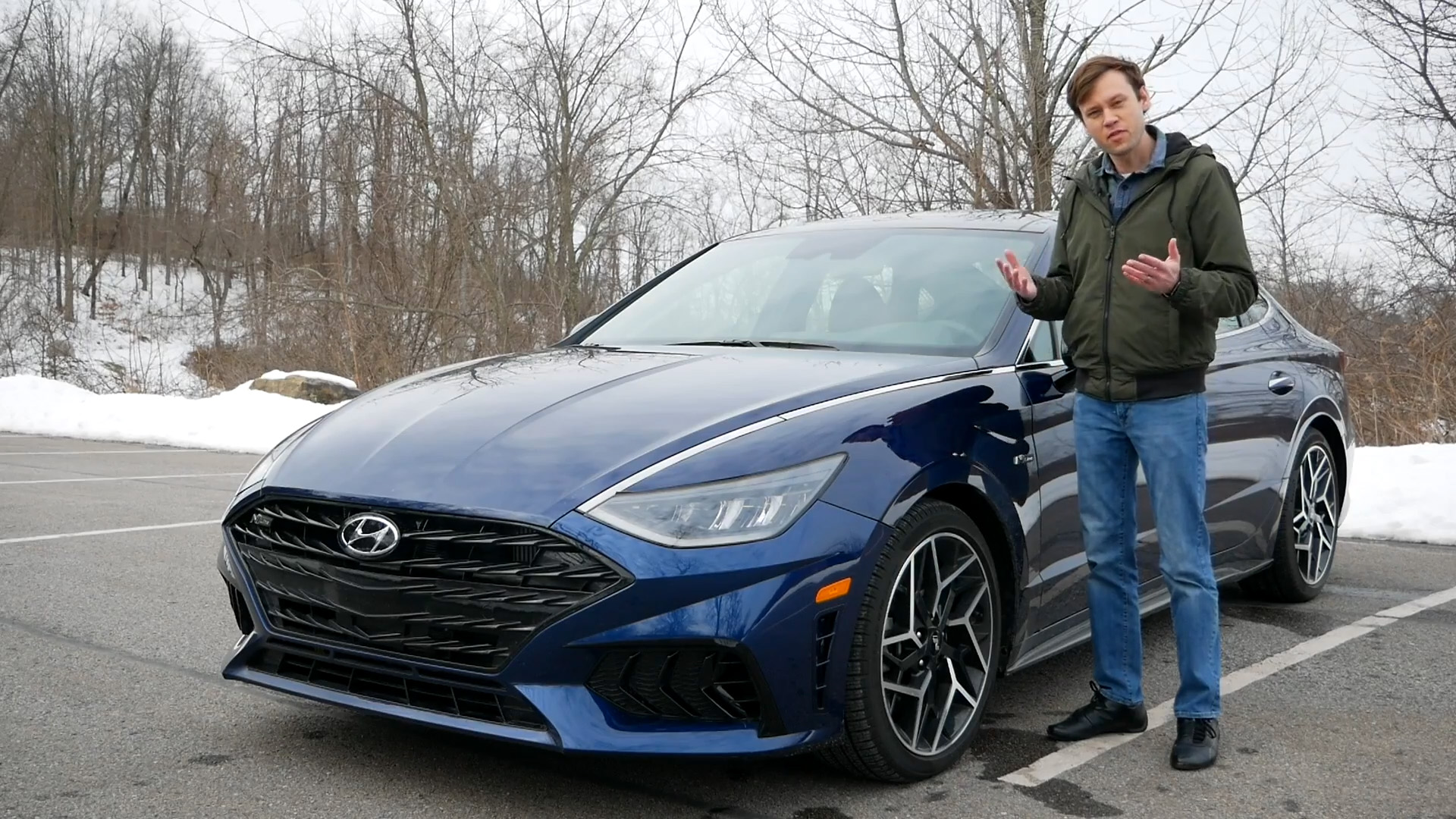 How does the Sonata N Line perform on the road?