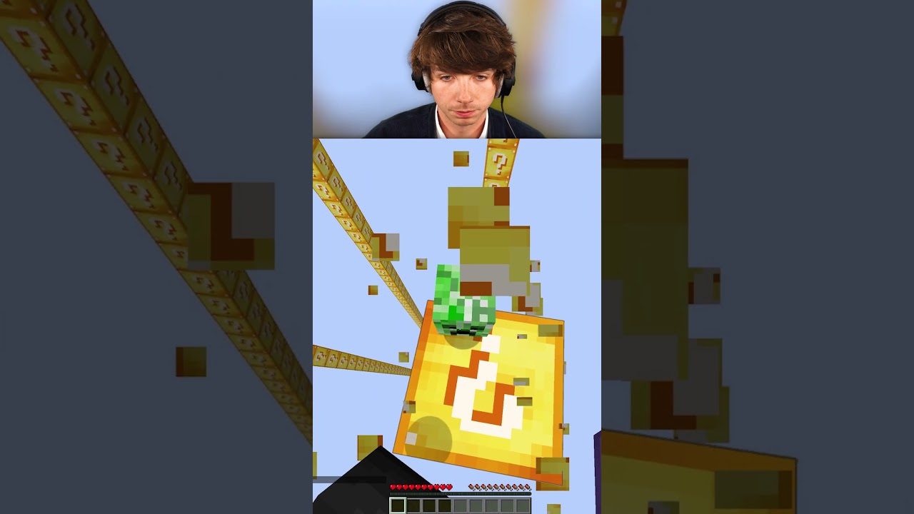 Minecraft lucky block with Wallibear