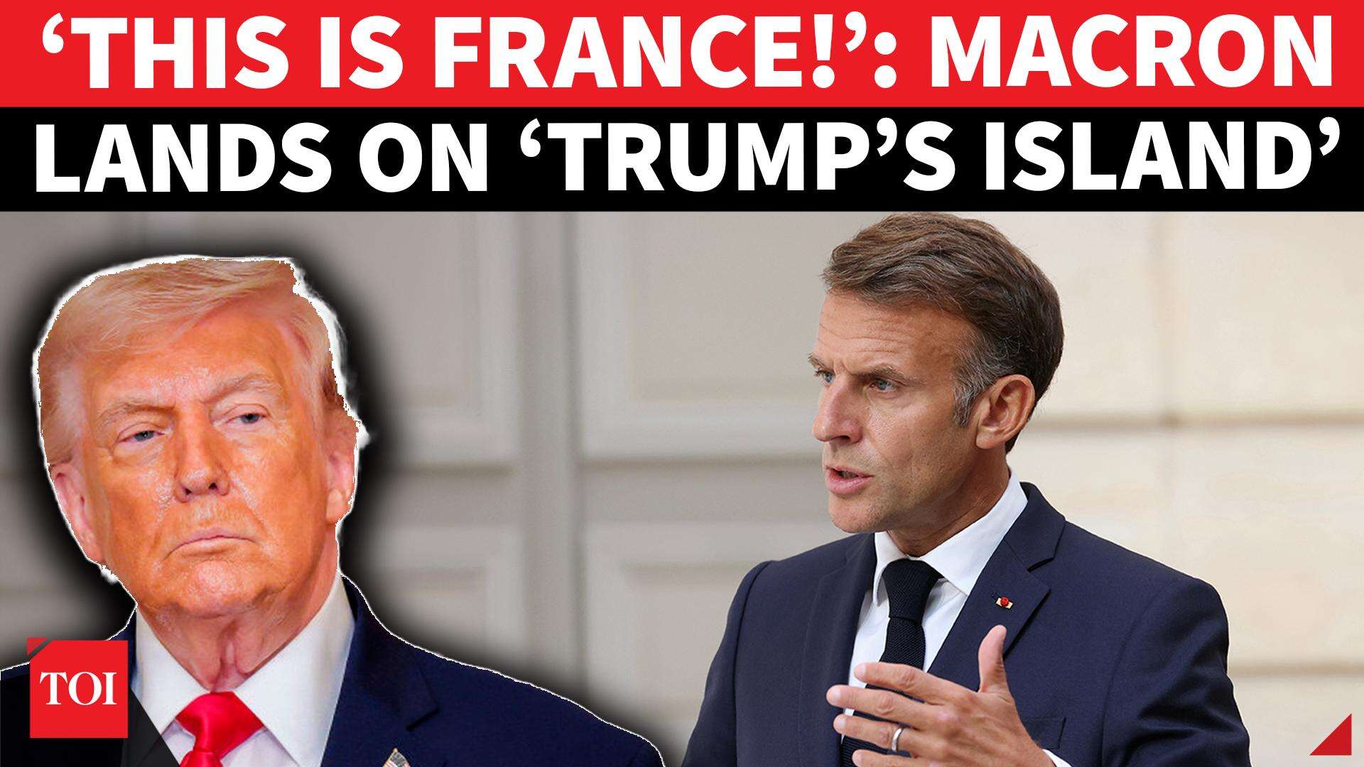 Trump’s America map backfires; Macron, Carney unite on French territory ...