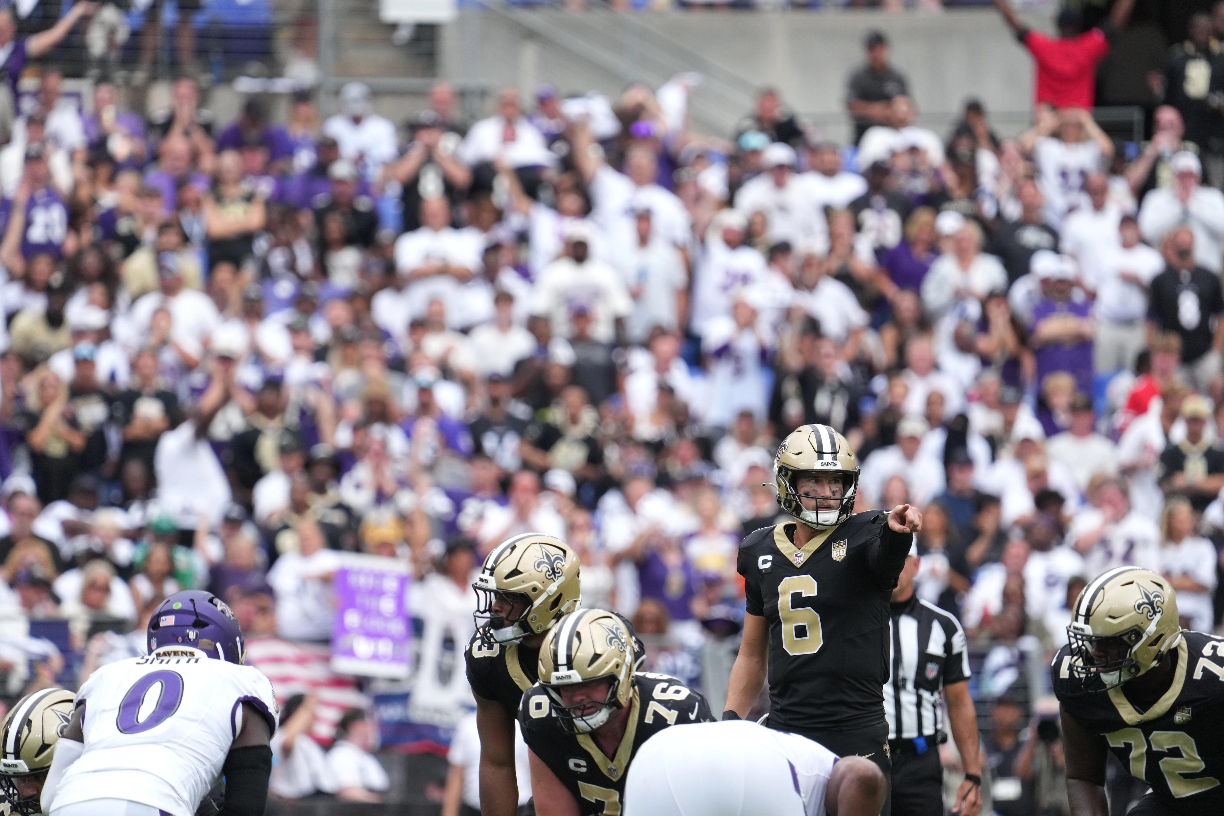 Watch: Saints tie it up vs. Ravens with big TD, two-point conversion