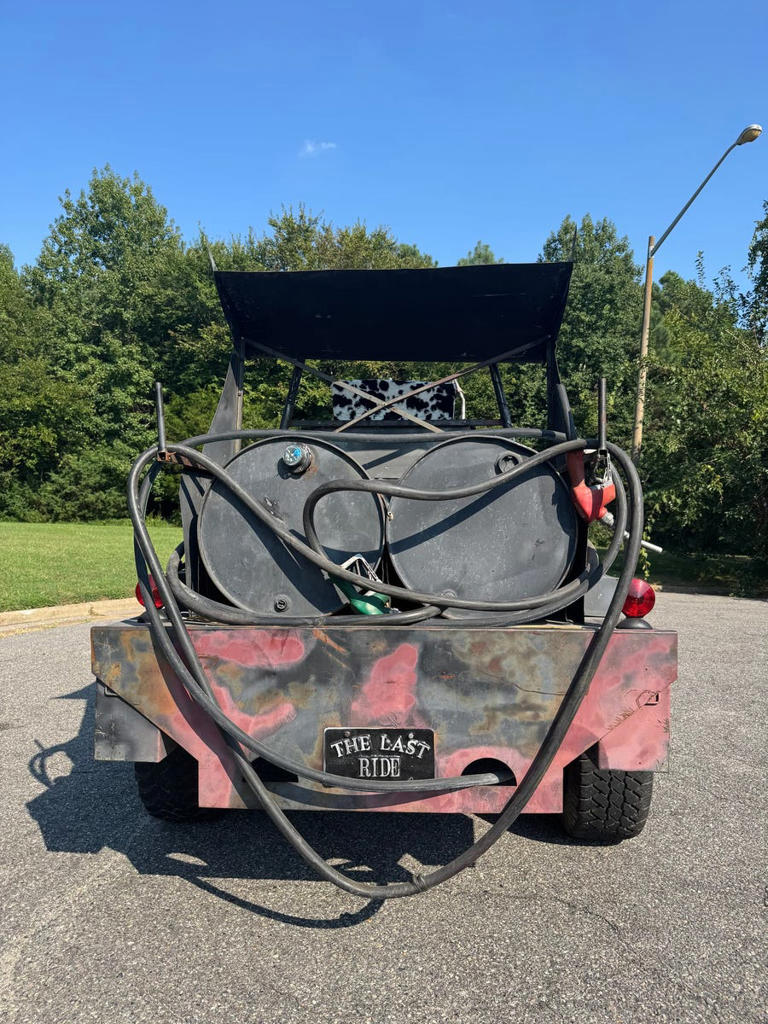 You'll be a true road warrior in this 'Humungus machine'