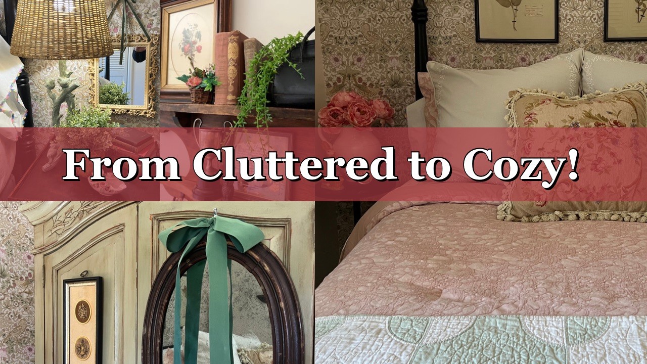 I completely transformed this cluttered room