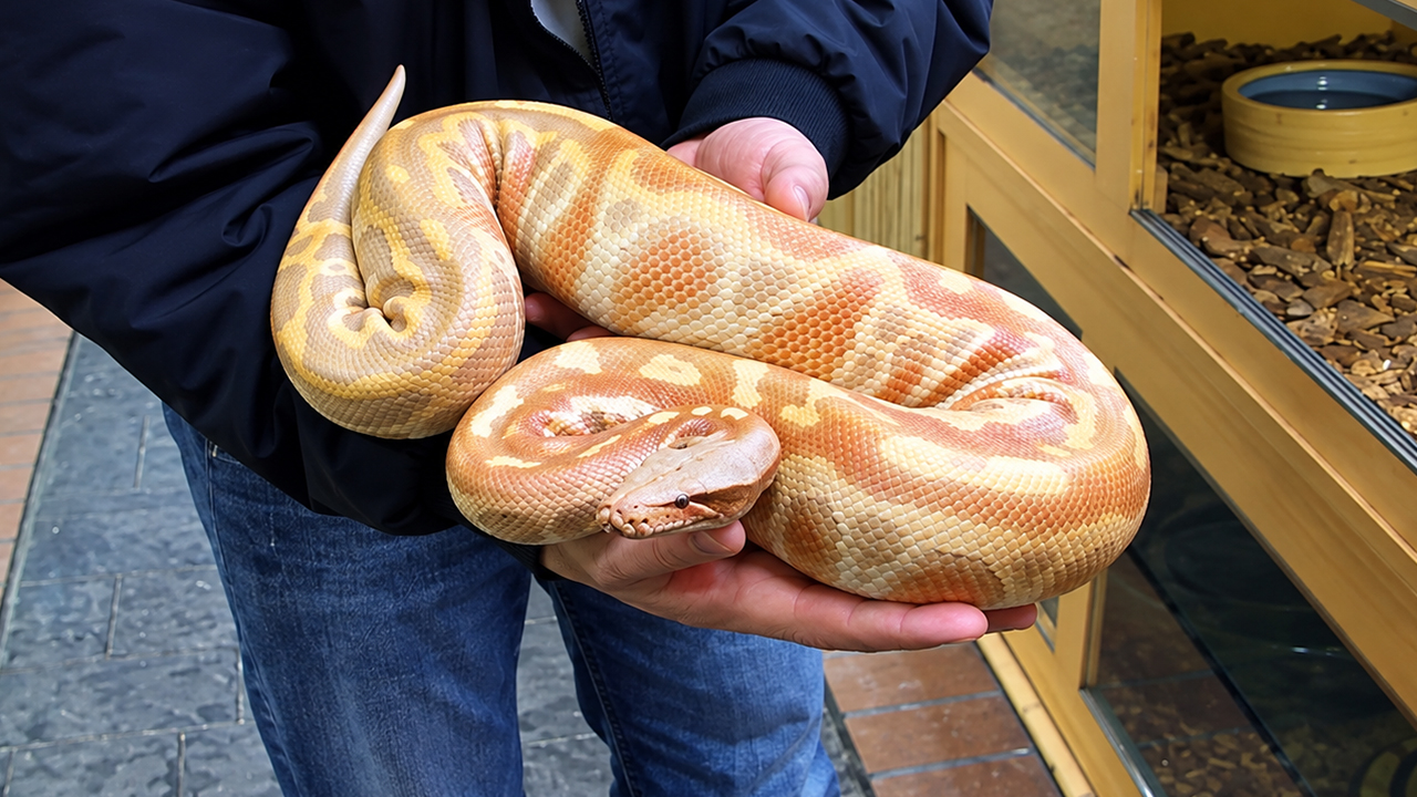 What’s inside Jay Brewer’s private reptile breeding room