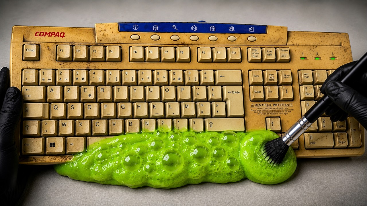 Super gross keyboard makeover tips