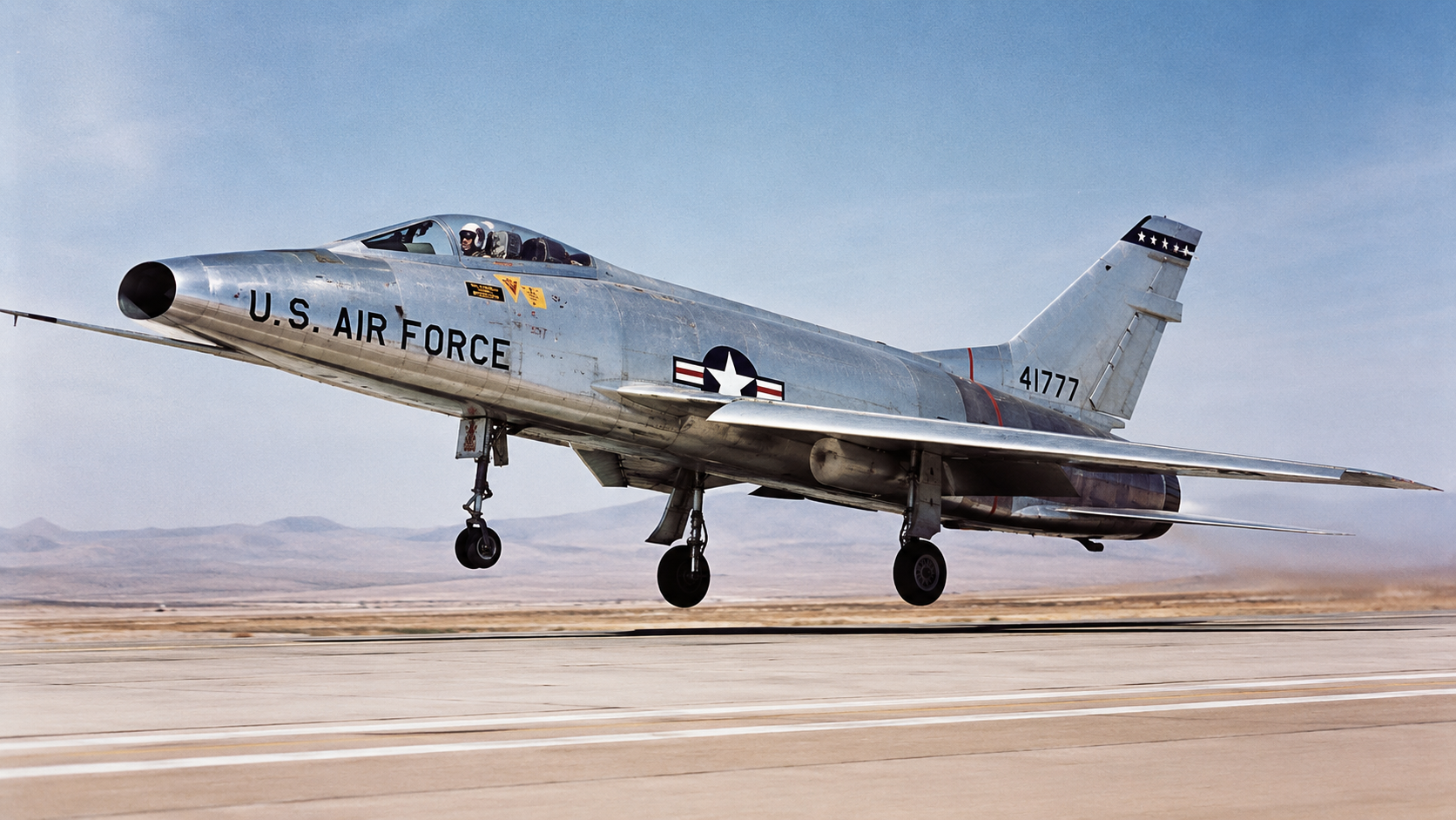 The F-100 Super Sabre - America ordered 273 before its prototype had ...