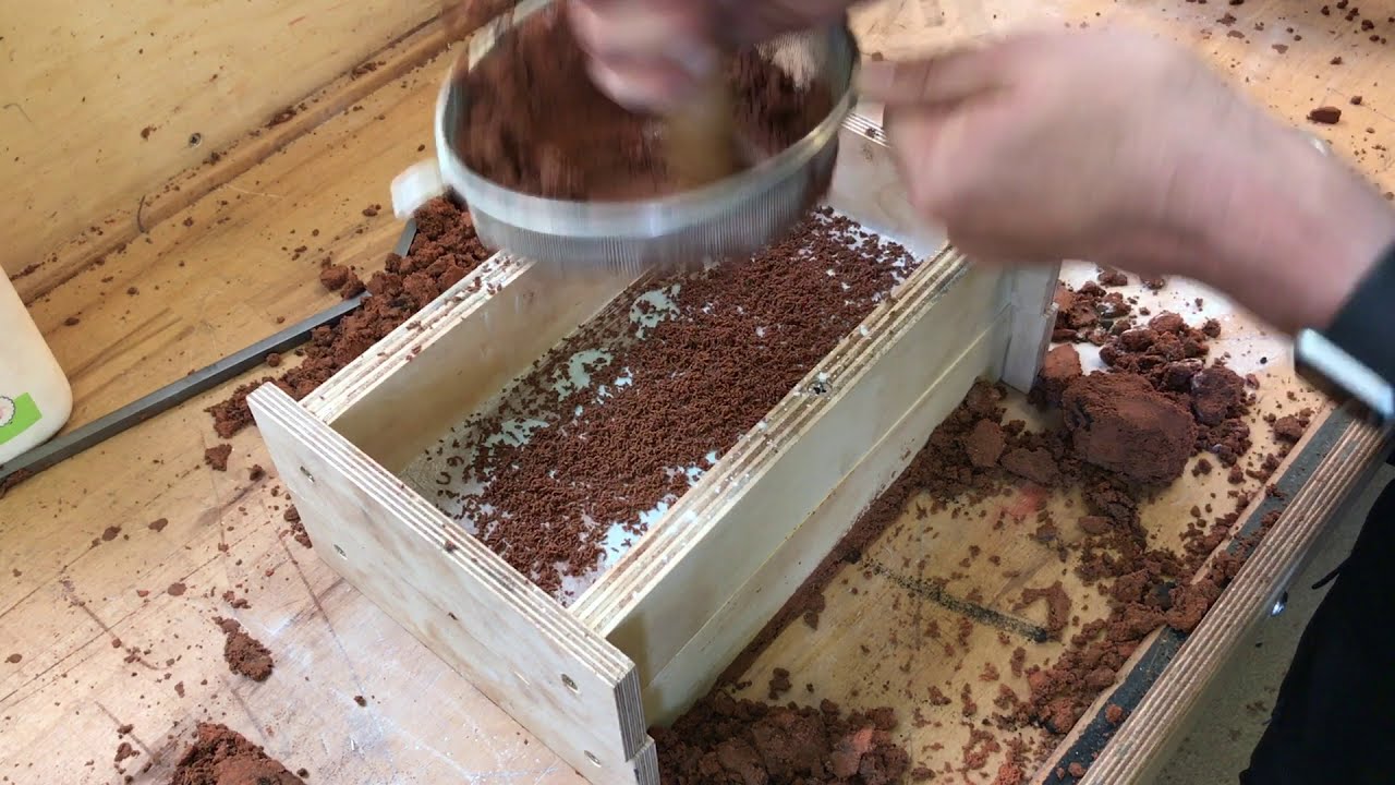 Aluminum coins: sand casting hack 🪙