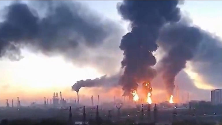 Moscow on fire: Ukraine targets Russia's final day of elections in ...