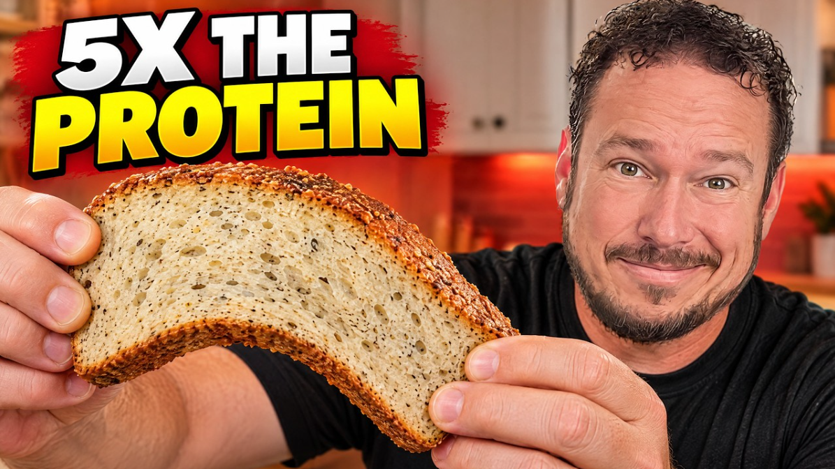 A sandwich bread made with cottage cheese no wheat or pork rinds needed