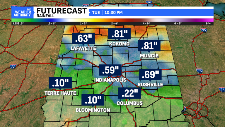 Pattern change coming to central Indiana