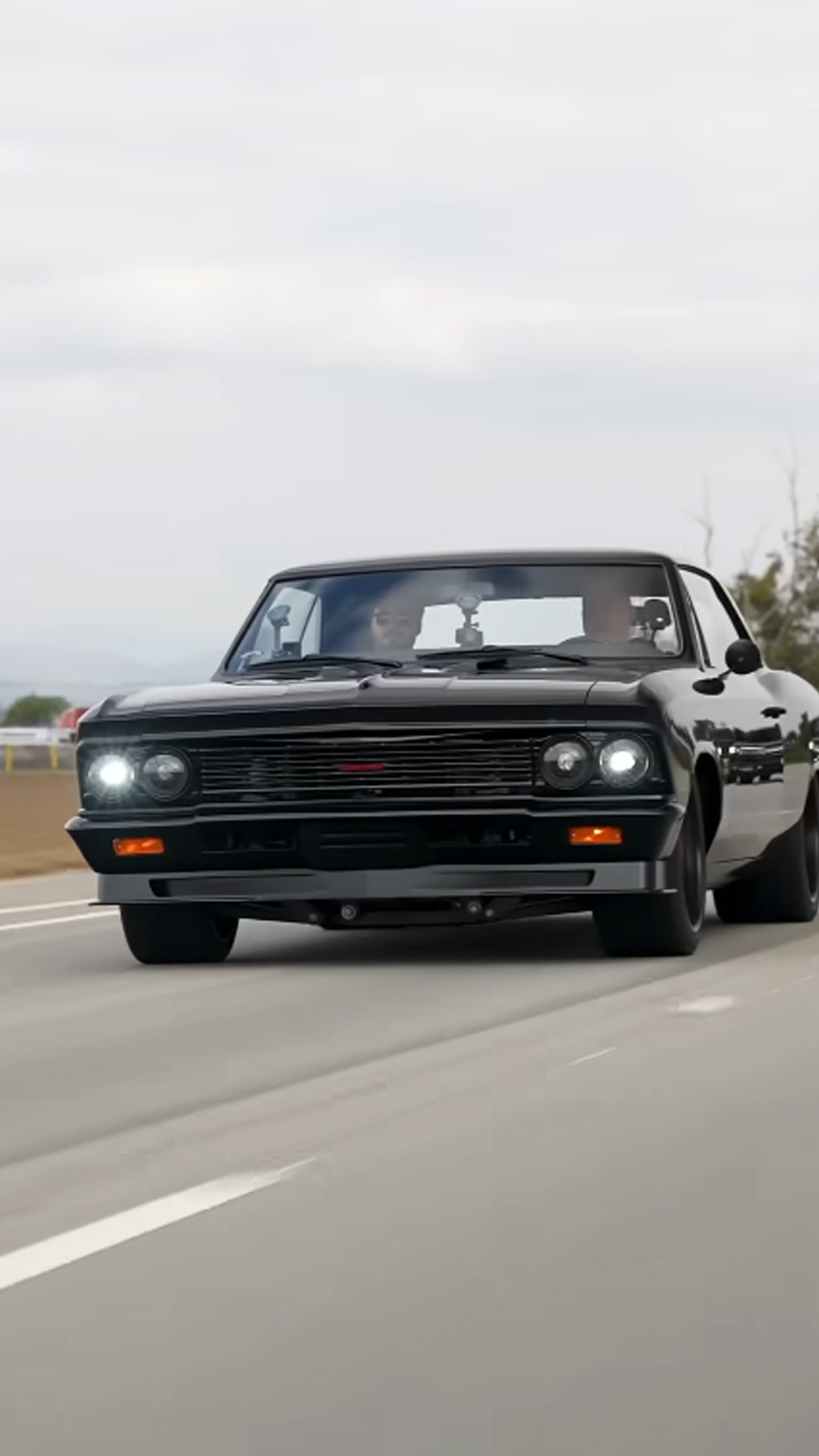 This Chevelle combines muscle with custom styling