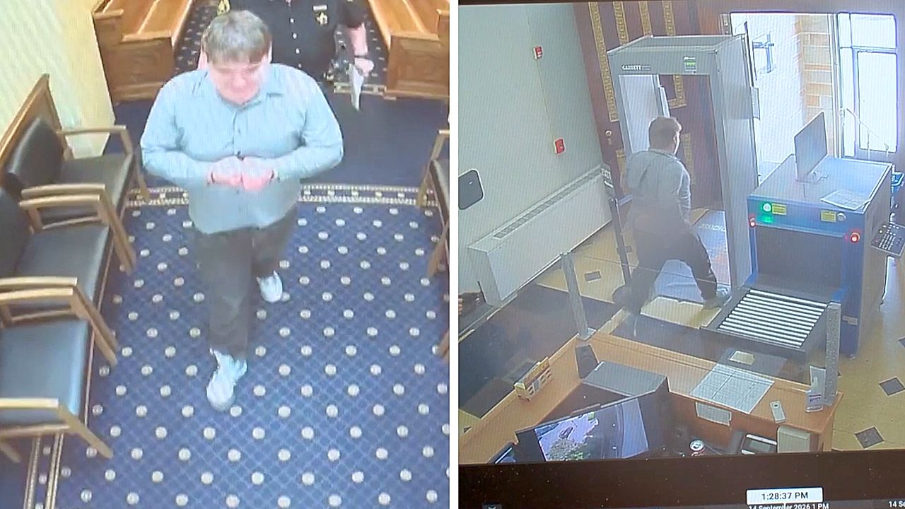 Shackled inmate nearly escapes an Ohio courthouse after sentencing
