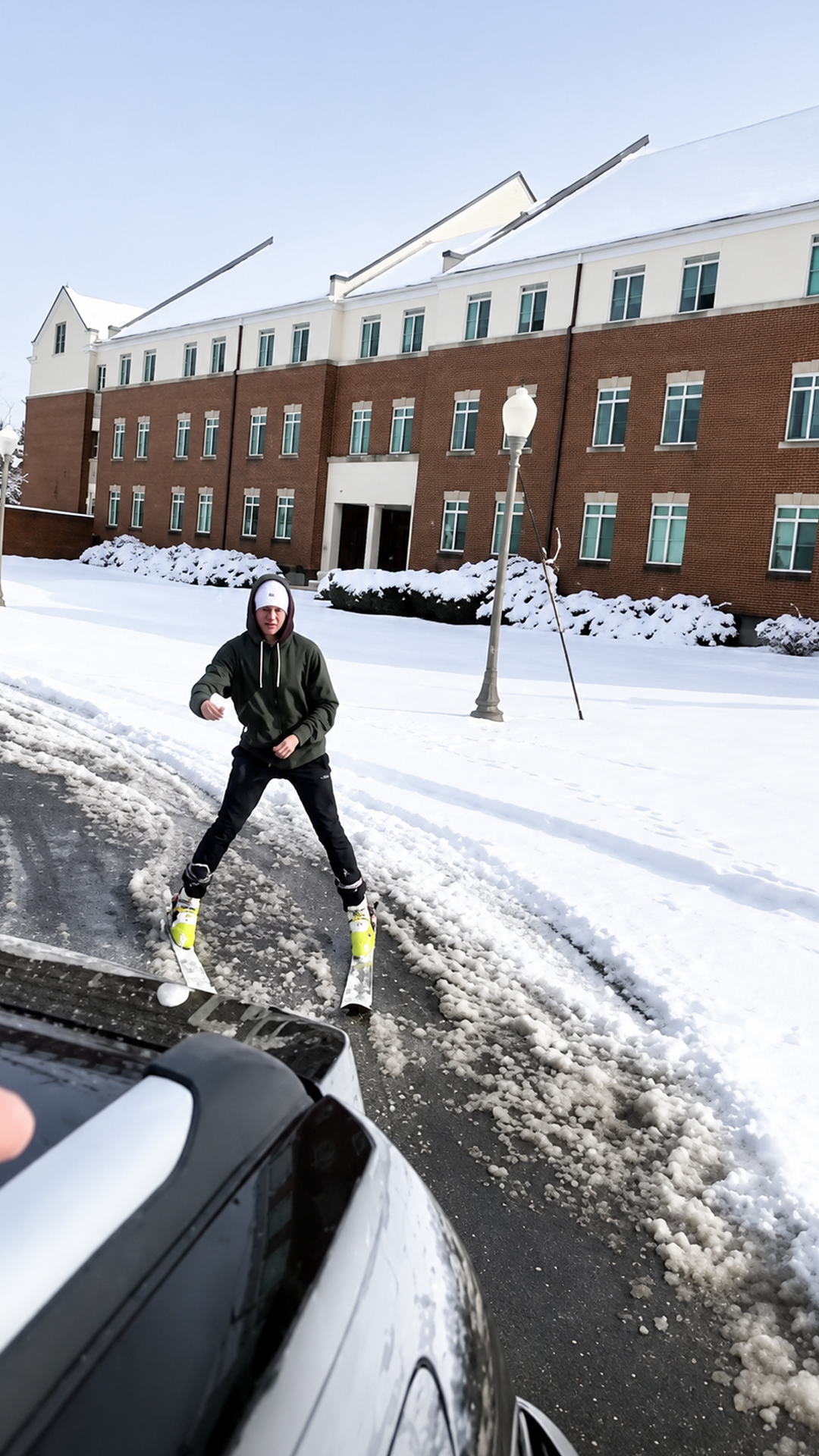 Skiing skills level 0
