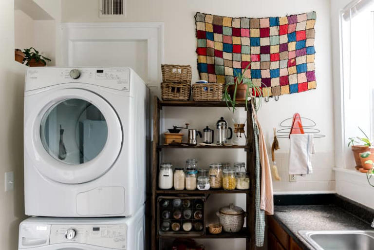 This tiered hamper makes sorting laundry a breeze
