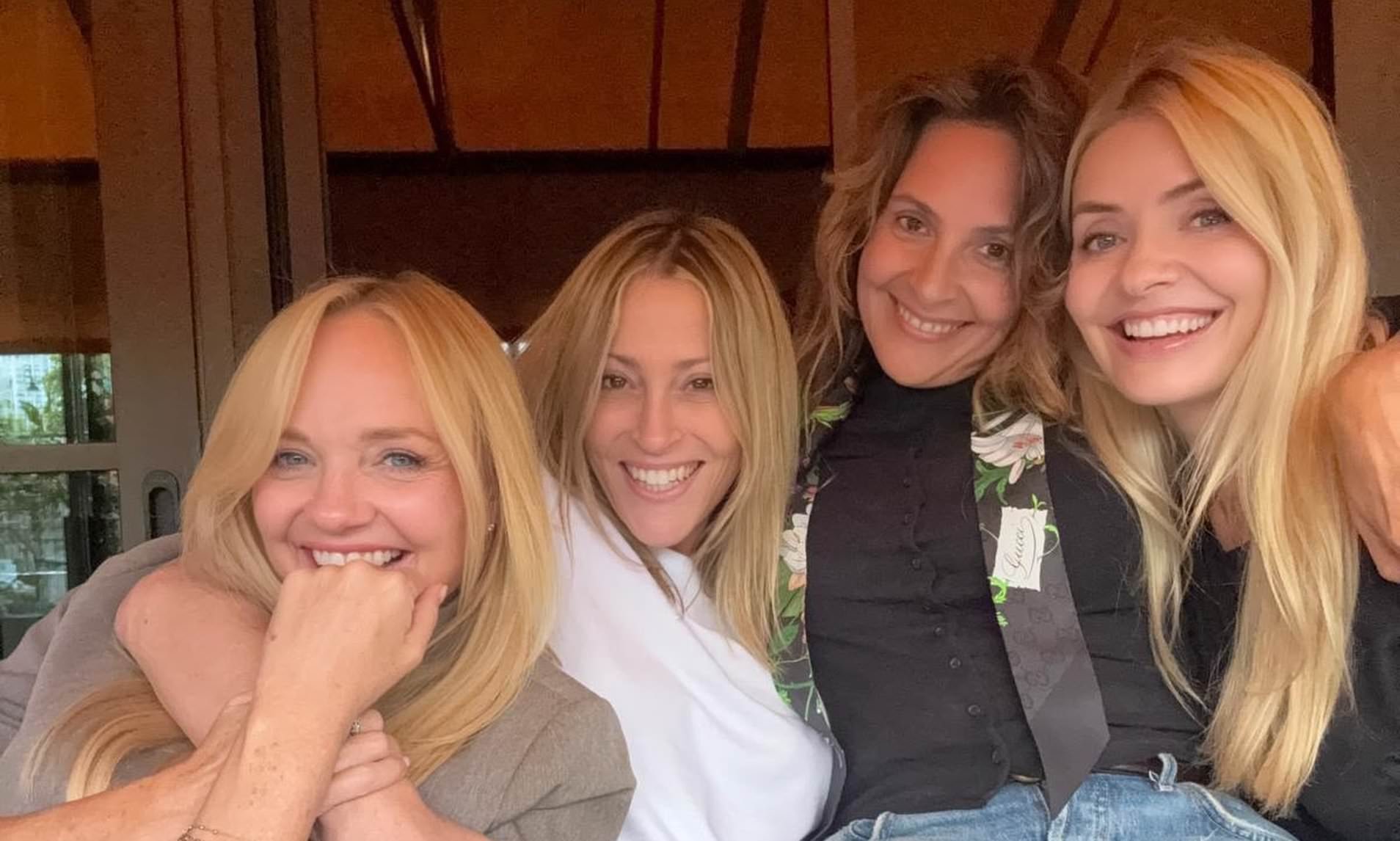 Holly Willoughby enjoys lavish girls' weekend with Emma Bunton and ...