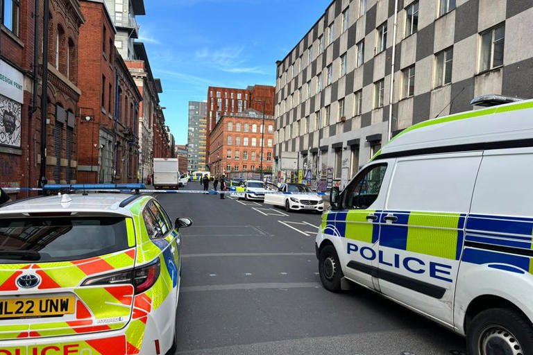 Two arrested as counter-terrorism police swoop in Manchester city centre