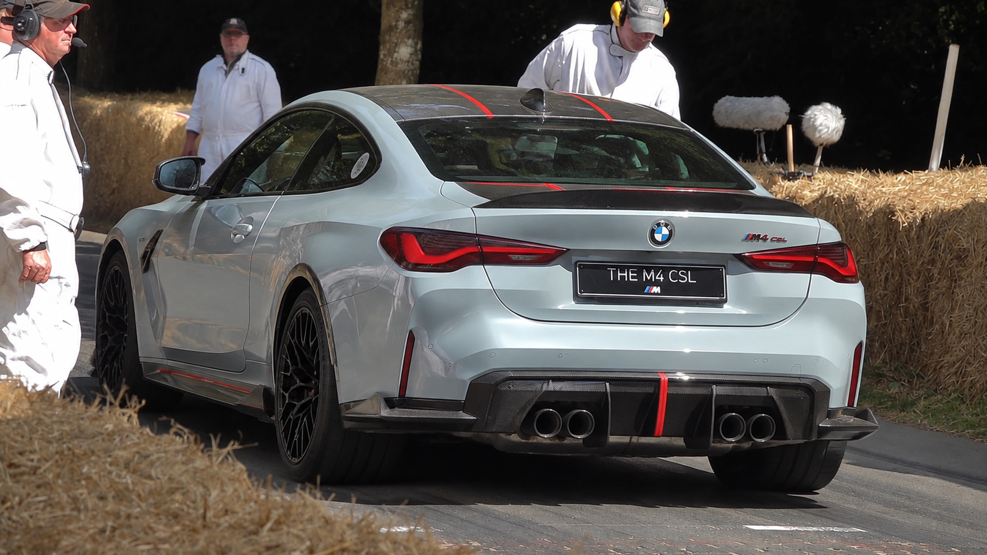 BMW M4 CSL shows its track focused details