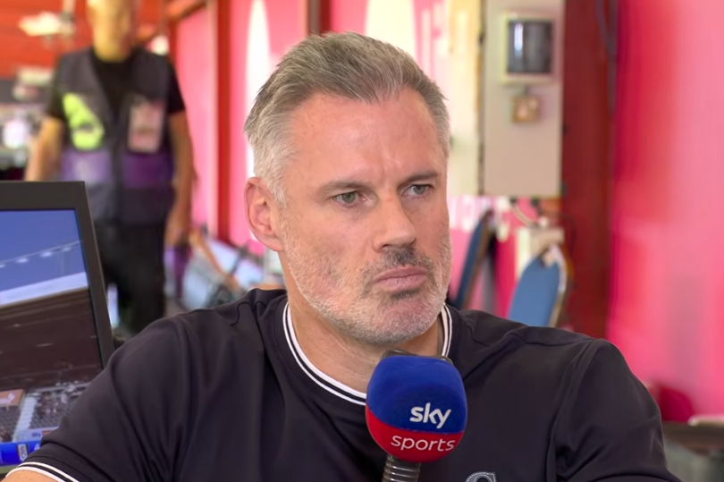 Liverpool legend Jamie Carragher.