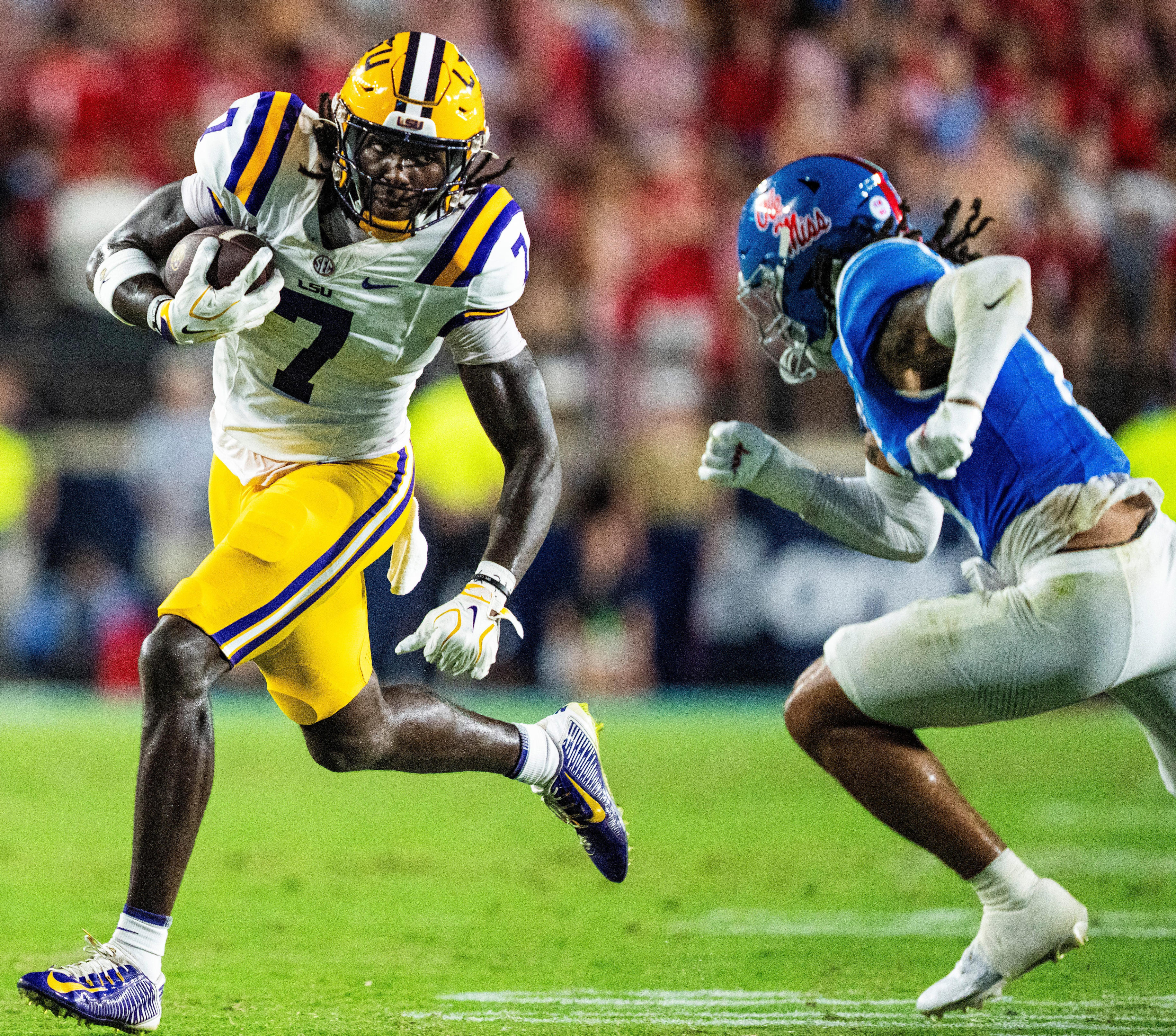 Lane Kiffin provides injury update on LSU football star Trey'Dez Green