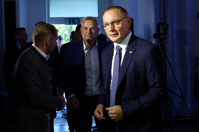 Germany's far-right AfD leads race in north-east state, exit poll shows