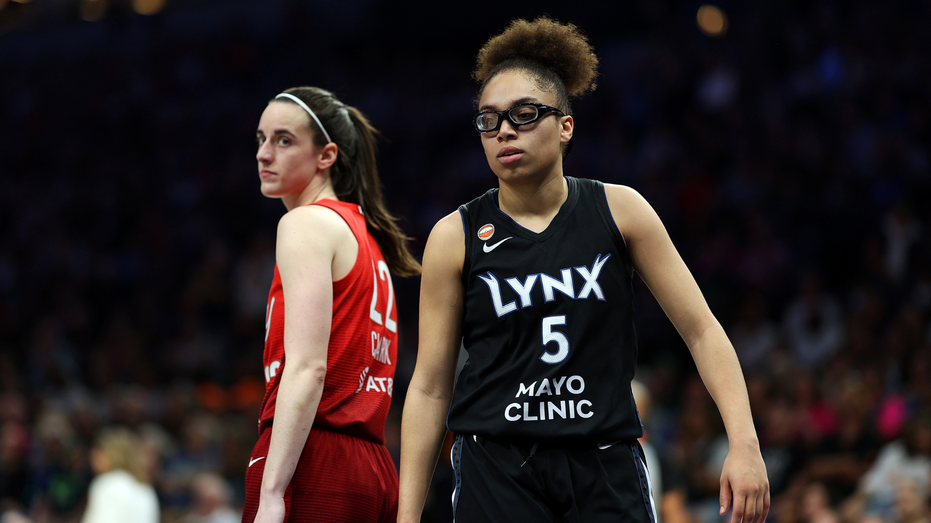 Lynx guard Olivia Miles breaks Caitlin Clark's WNBA rookie scoring ...