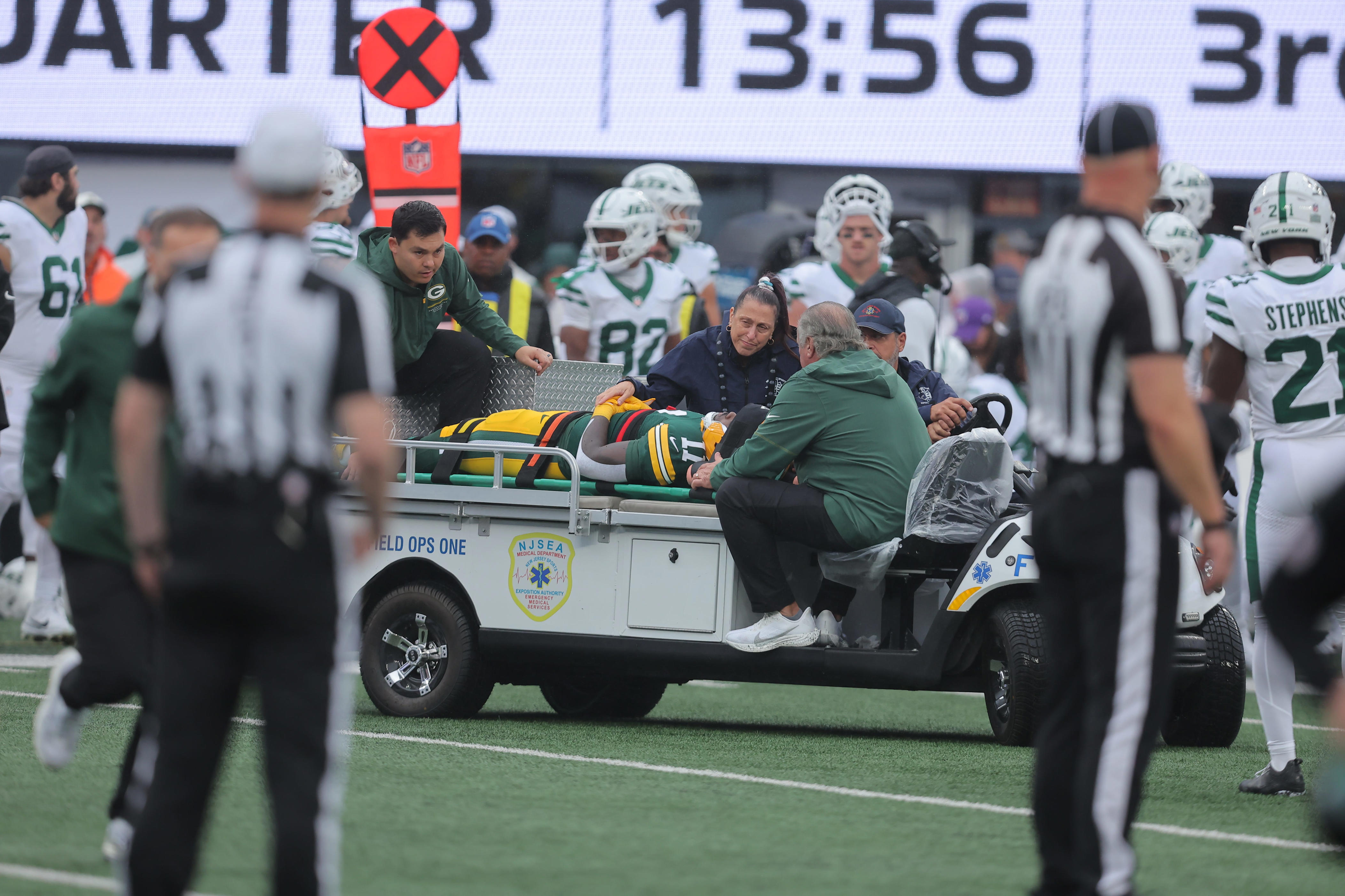 Packers coach provides positive injury update on receiver Jayden Reed