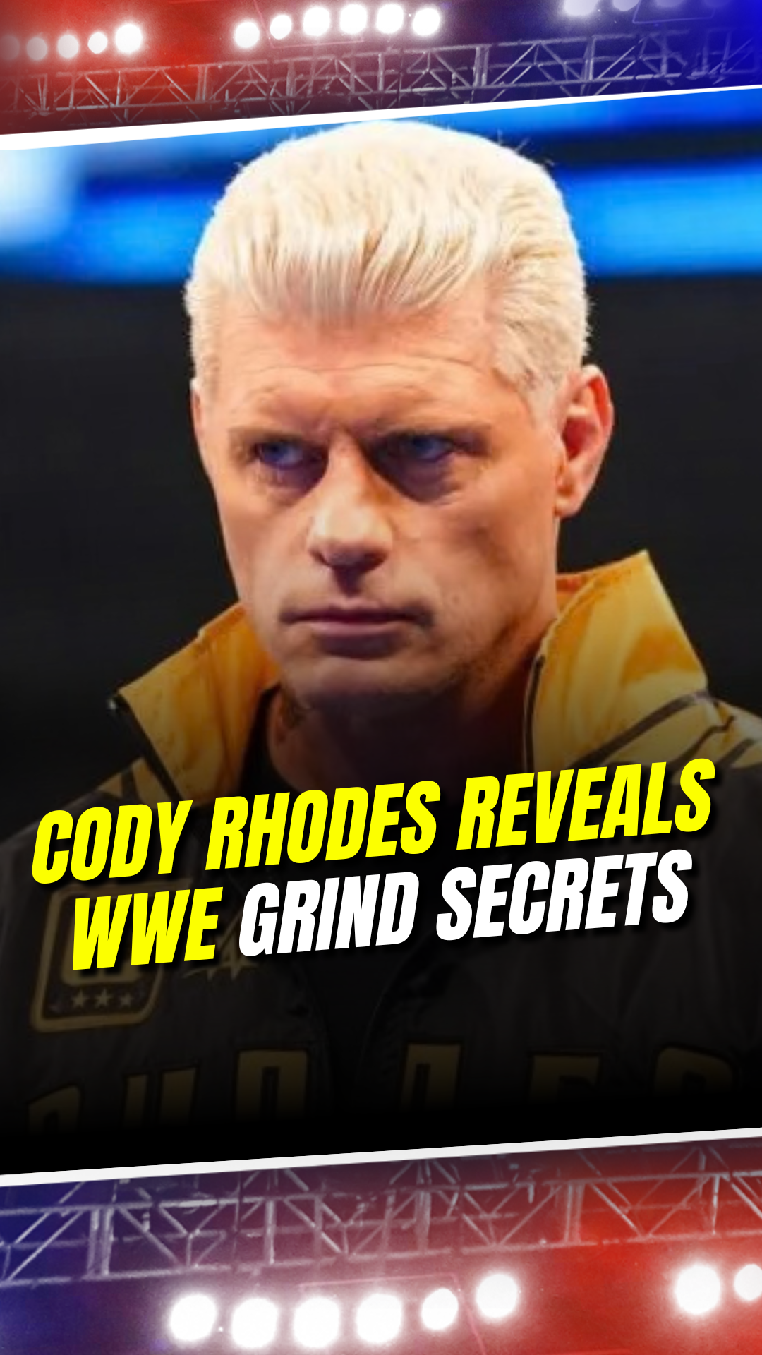 Cody Rhodes reveals WWE grind secrets #CodyRhodes #WWE #NXT